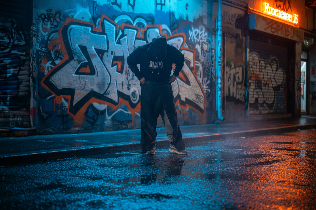 Tracksuit Sick & Primitive - “Culture Fit” (Night Black)