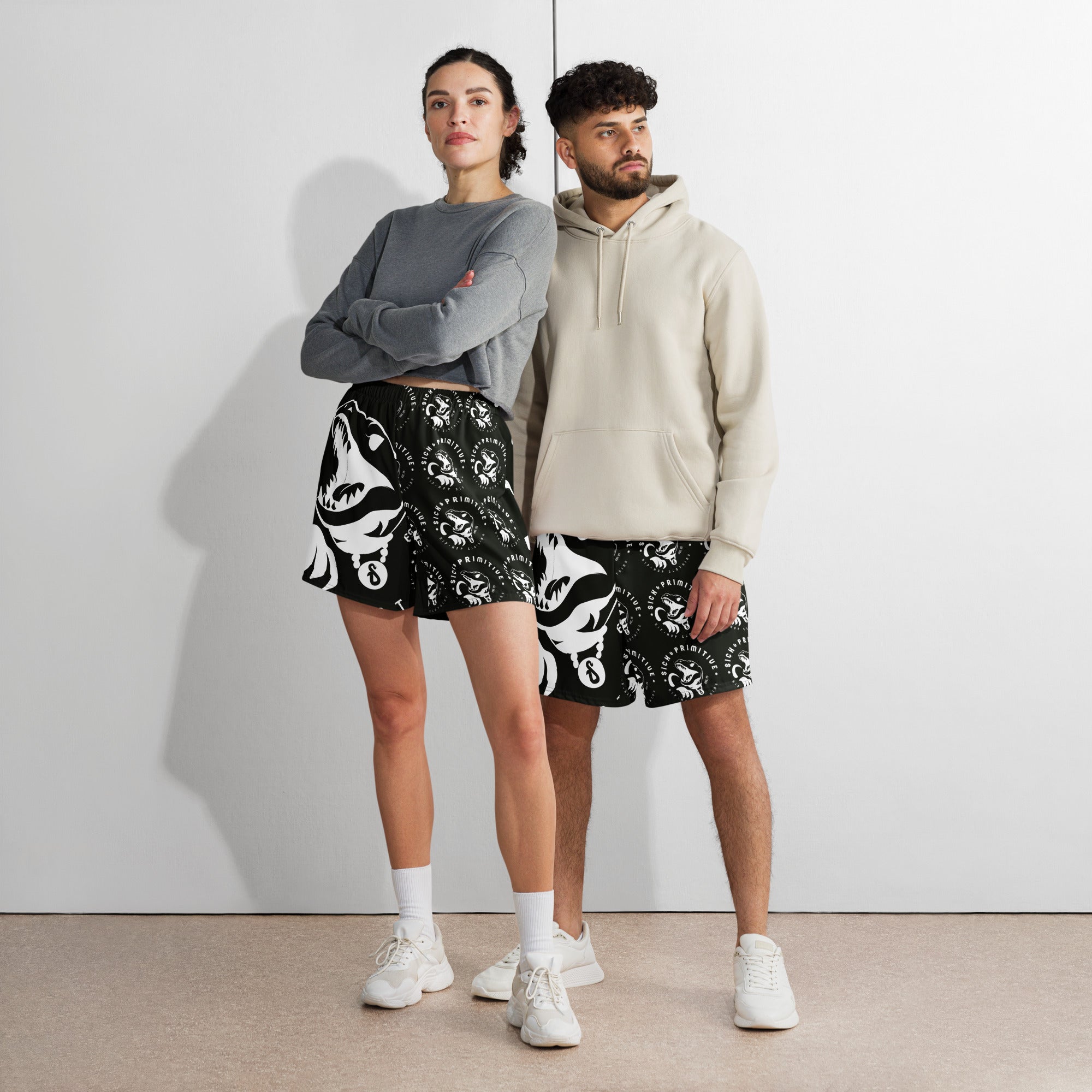 Pantaloncini sportivi/Costume senza retina - Sick&Primitive